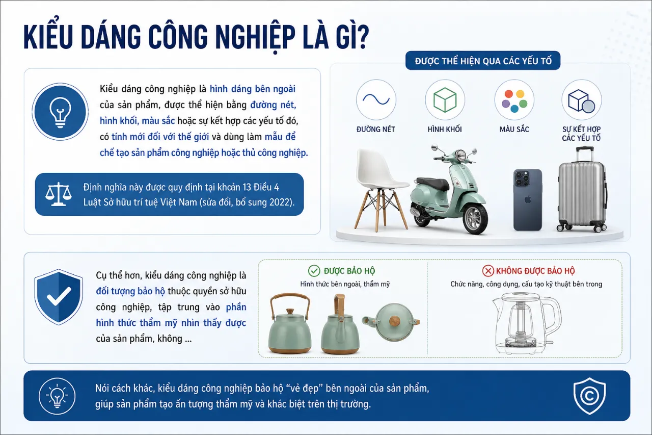 Kiểu Dáng Công Nghiệp Là Gì?